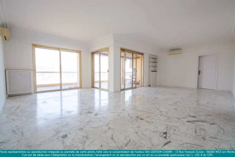 Appartement 3 pièces 113 m² Nice Parc Impérial